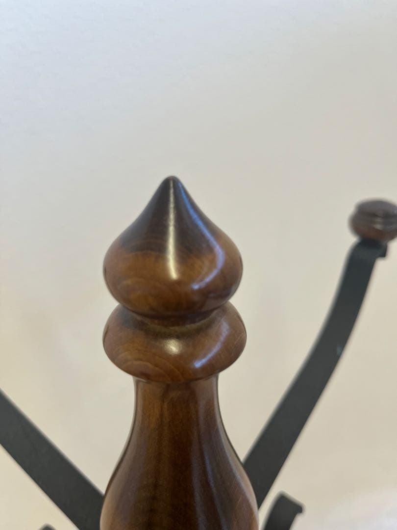 【karimoku】カリモク　コロニアル　ポールハンガー　アンティーク