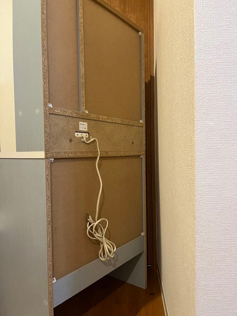 値下げしました！ドレッサー 北欧 水色 椅子付き