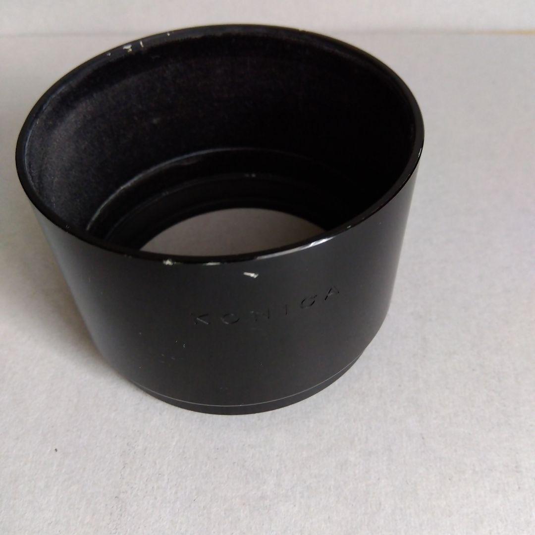 KONICA AUTOREX/本体+レンズ３+レンズフード2/ジャンク/レトロ