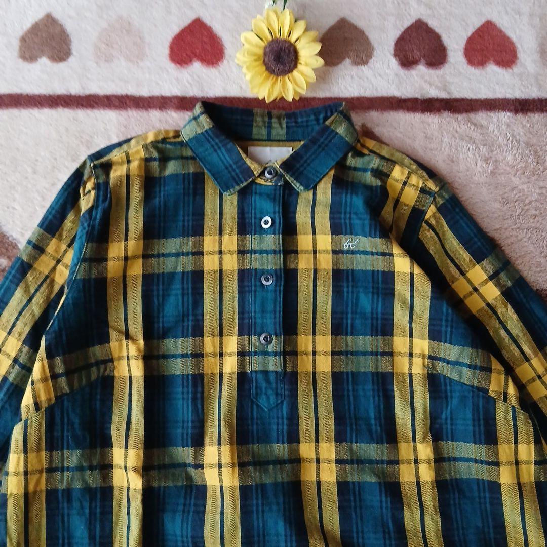 みーきさま専用♡【未使用】ponさんSunnycloudsタータンチェックワンピ