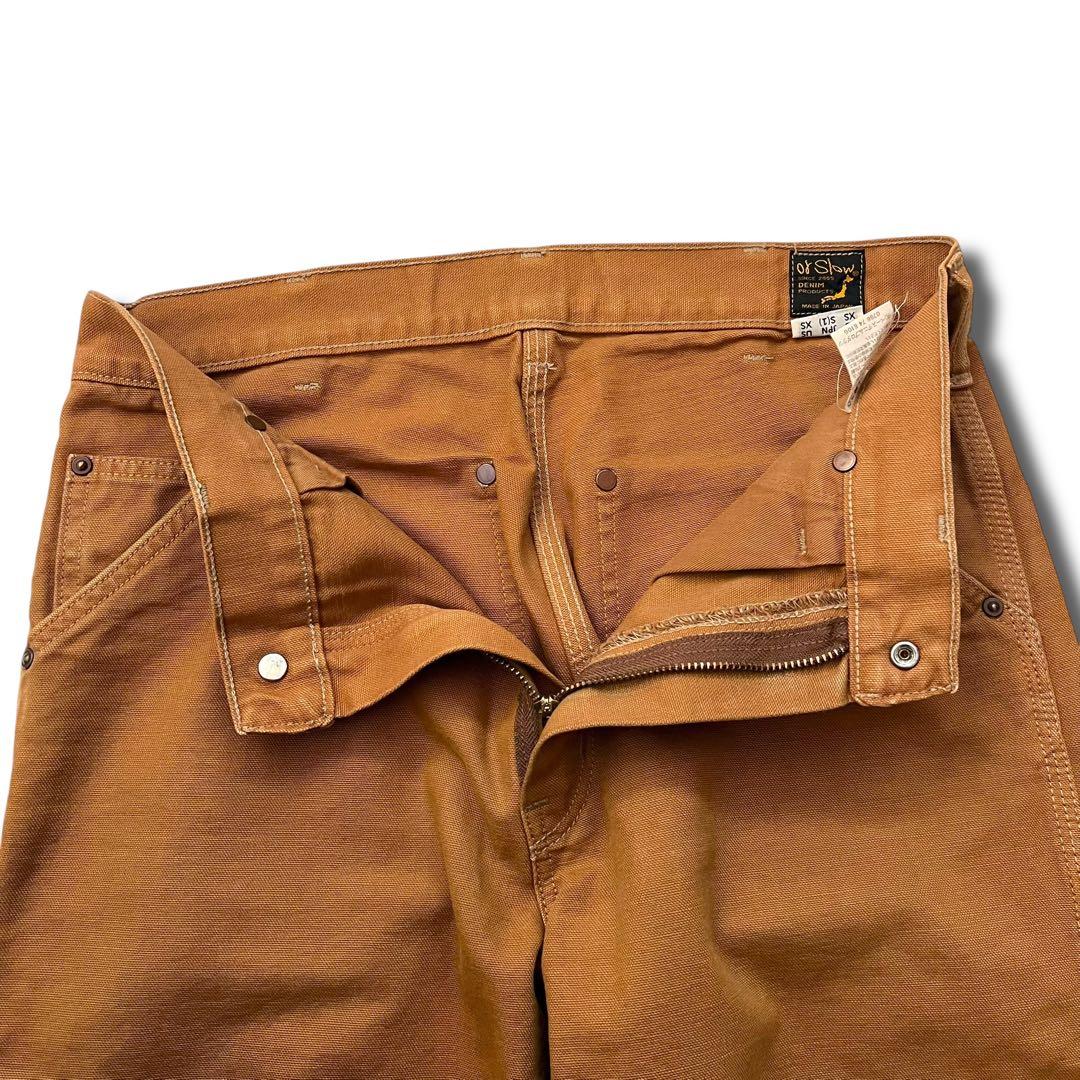 orSlow DAD'S FIT PAINTER PANTS ブラウン S