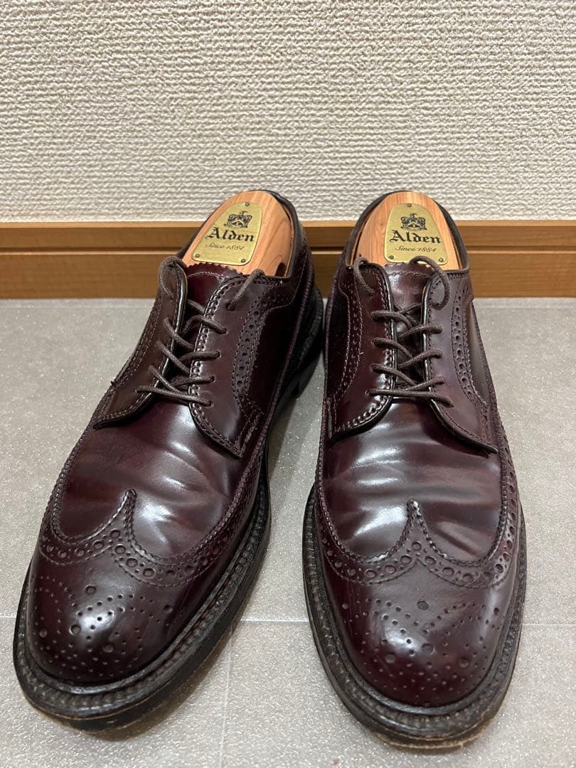 【ALDEN】オールデン 975 バーガンディ コードバン　6D