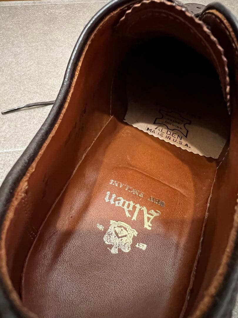 【ALDEN】オールデン 975 バーガンディ コードバン　6D