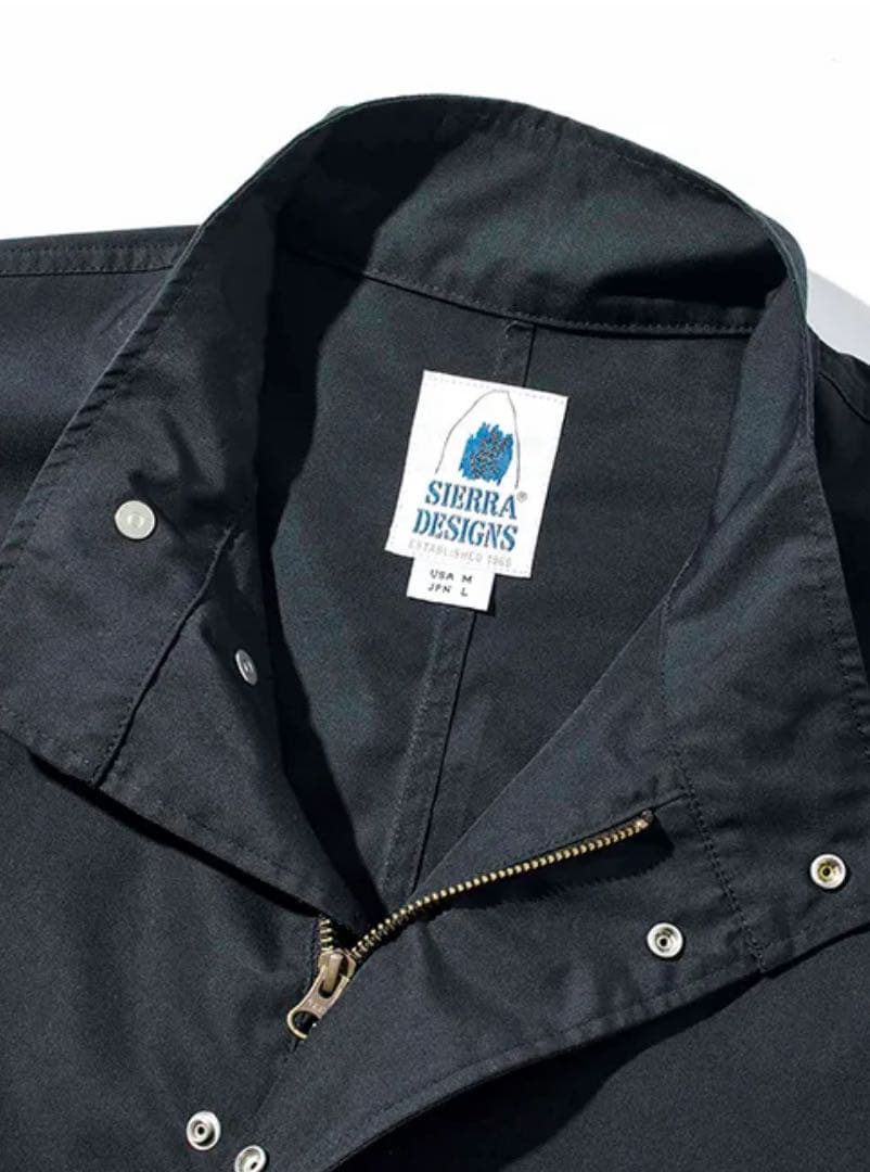 SIERRA DESIGNS シエラデザイン　モッズコート　ＢＬＫ　S