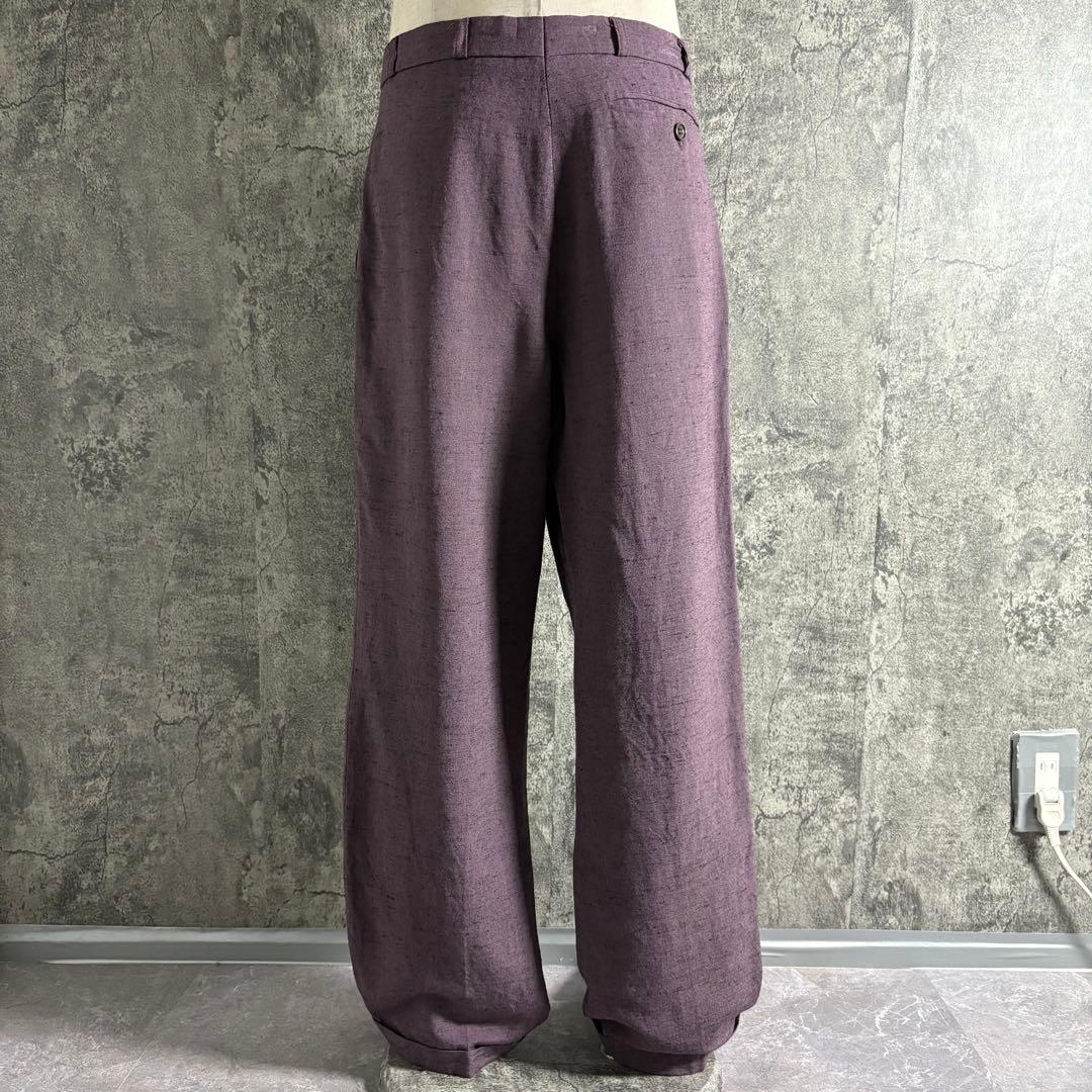 パンツ 70s Vintage wool nep slacks opti zipper