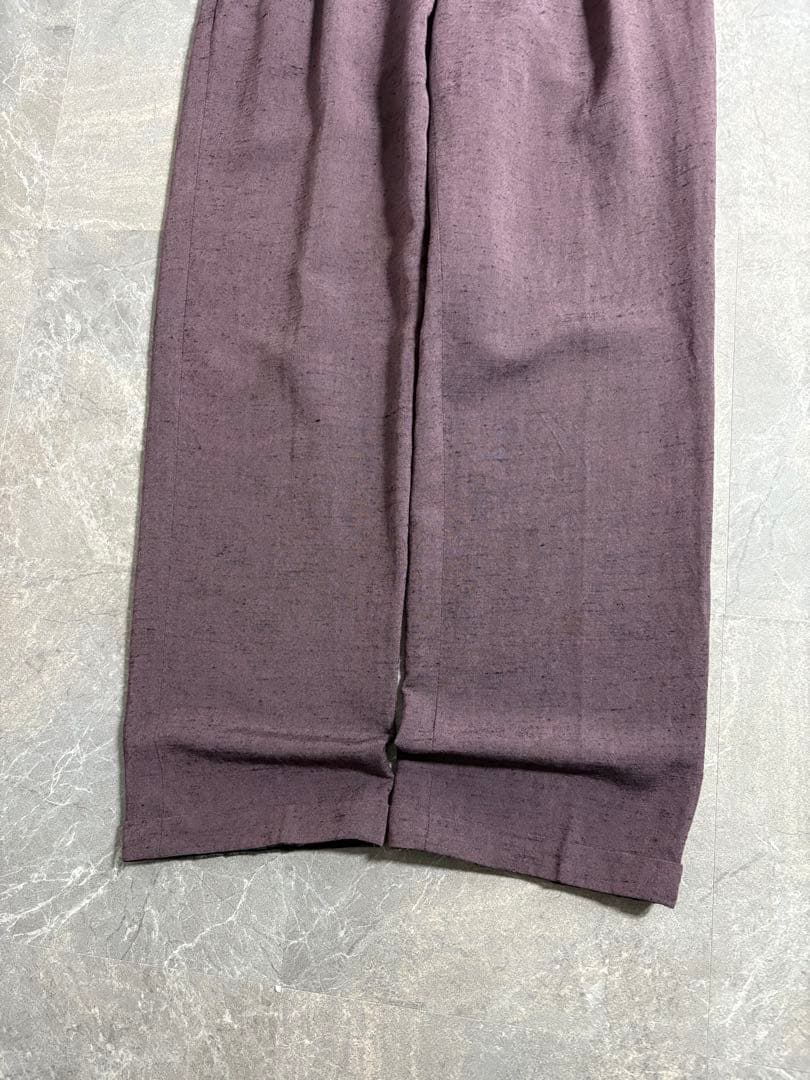 パンツ 70s Vintage wool nep slacks opti zipper