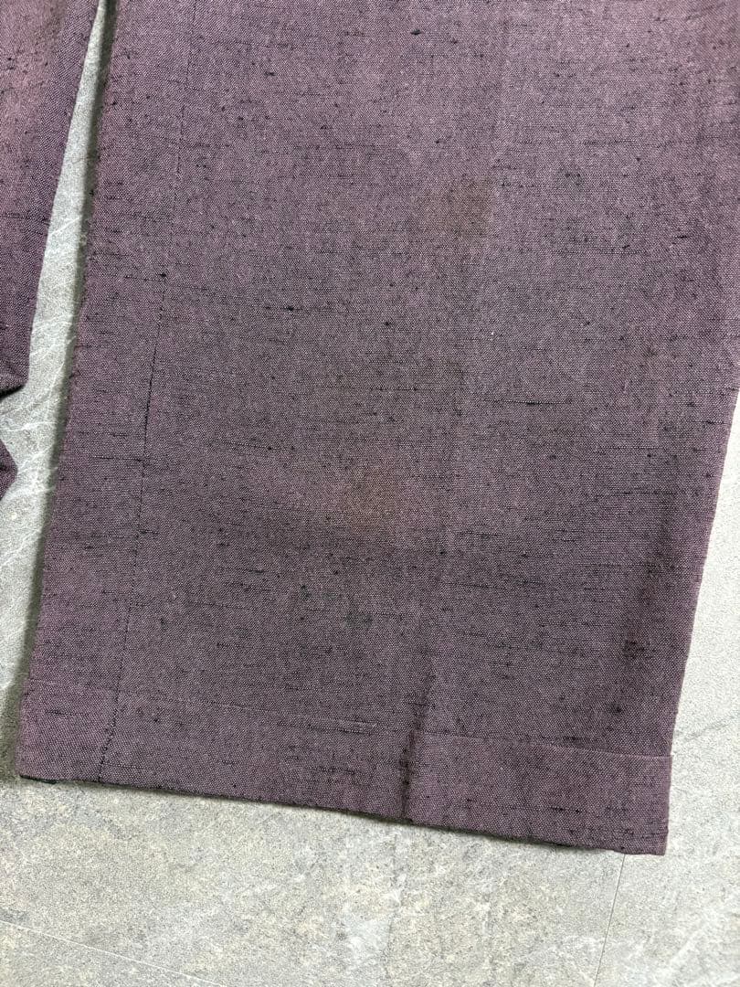 パンツ 70s Vintage wool nep slacks opti zipper