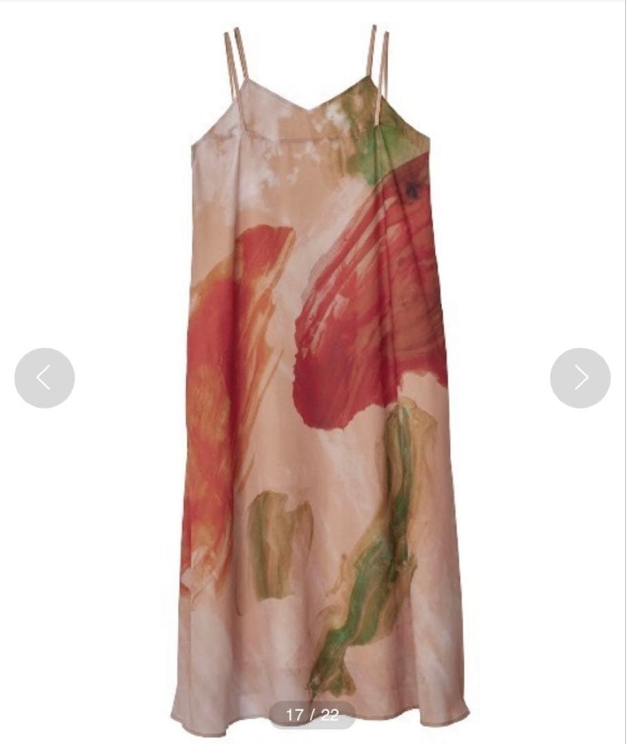 ワンピース Ameri vintage 3WAY MARGOT GEL ART DRESS