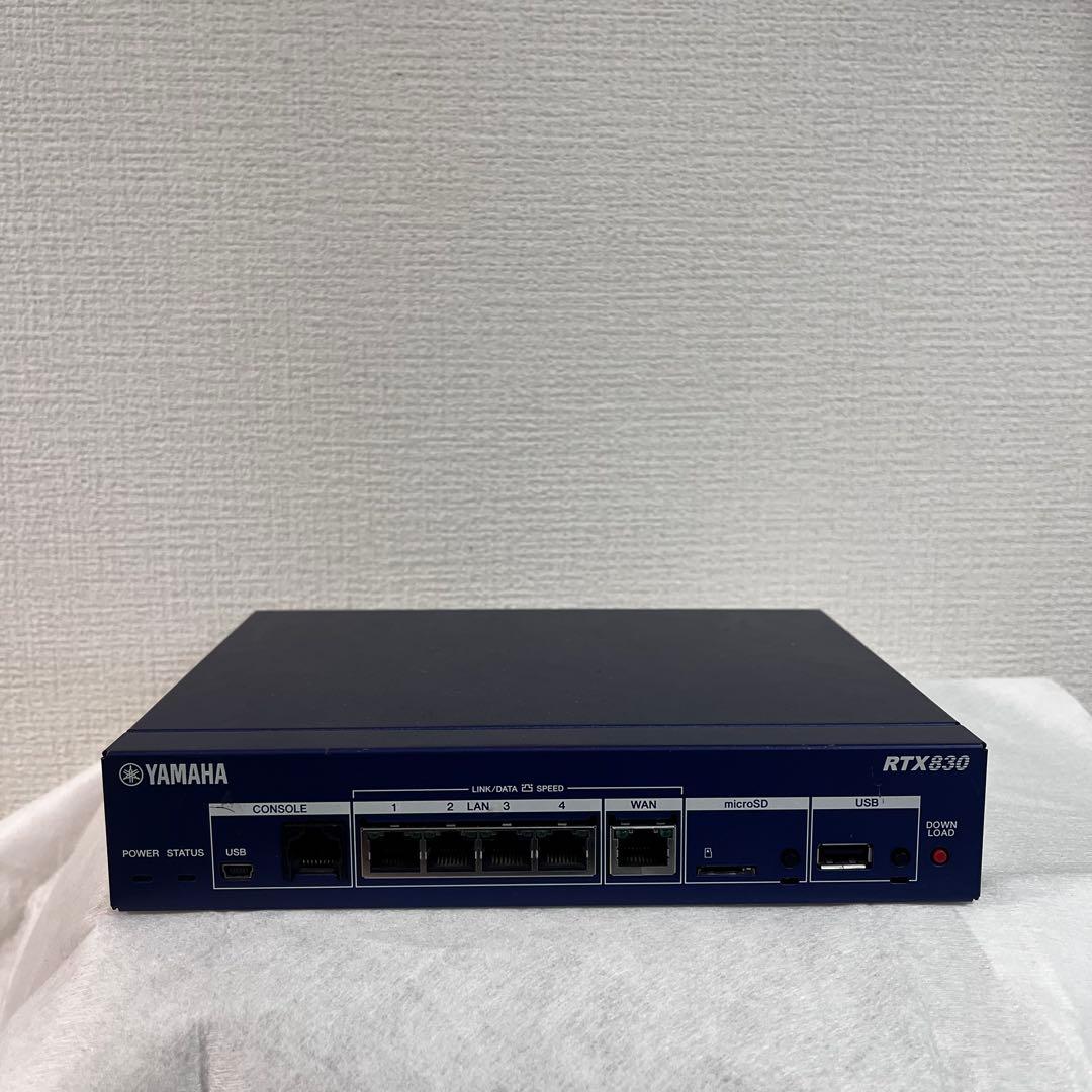 YAMAHA RTX830 ルーター　VPN ⭐︎お値下げ可能⭐︎