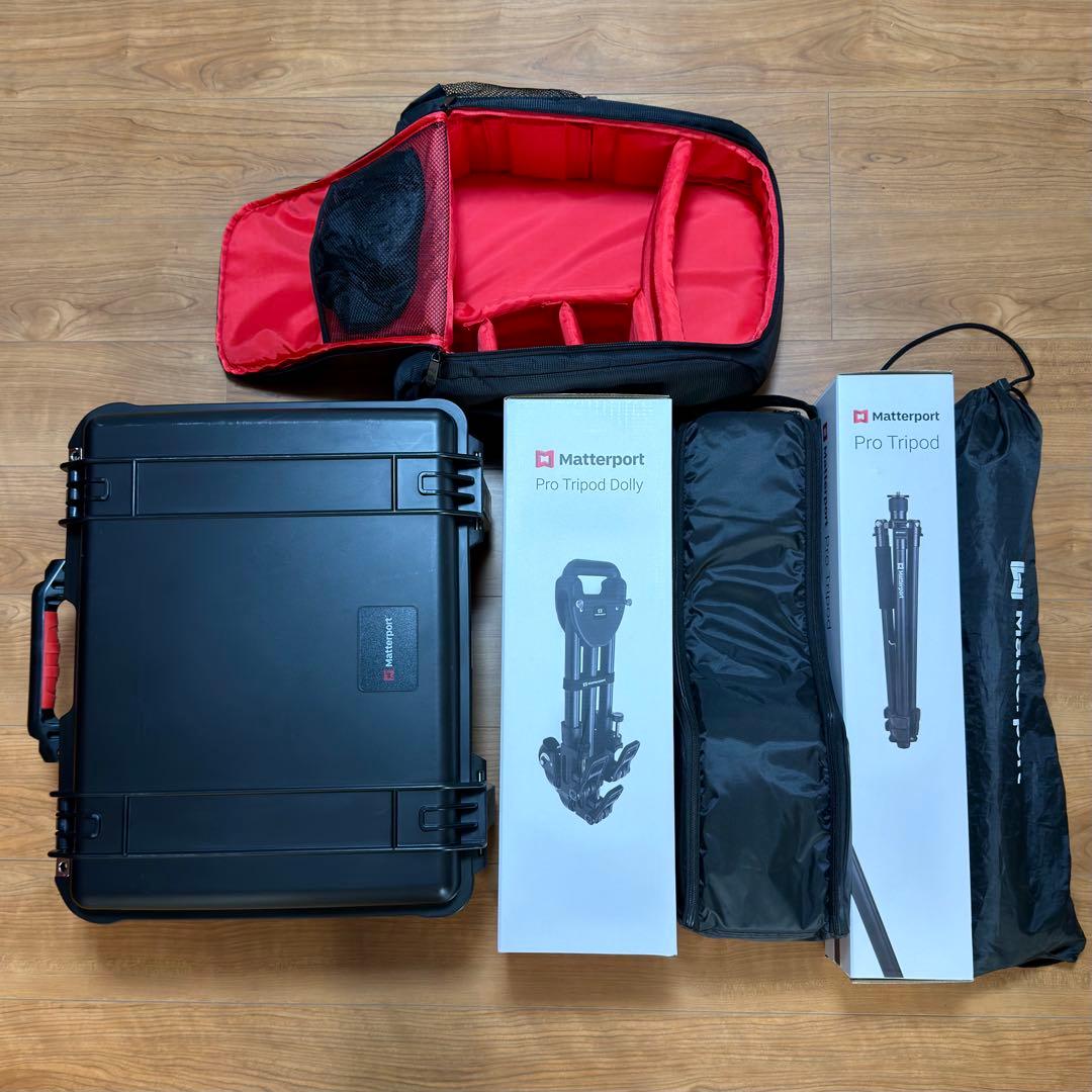 Matterport pro3 (LiDAR搭載) 3Dスキャナー 一式