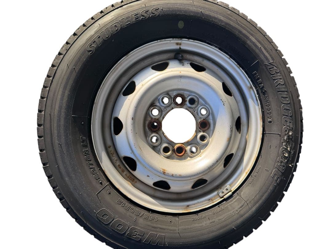 145/80R12 80/78N LT ブリヂストン スタッドレス W300