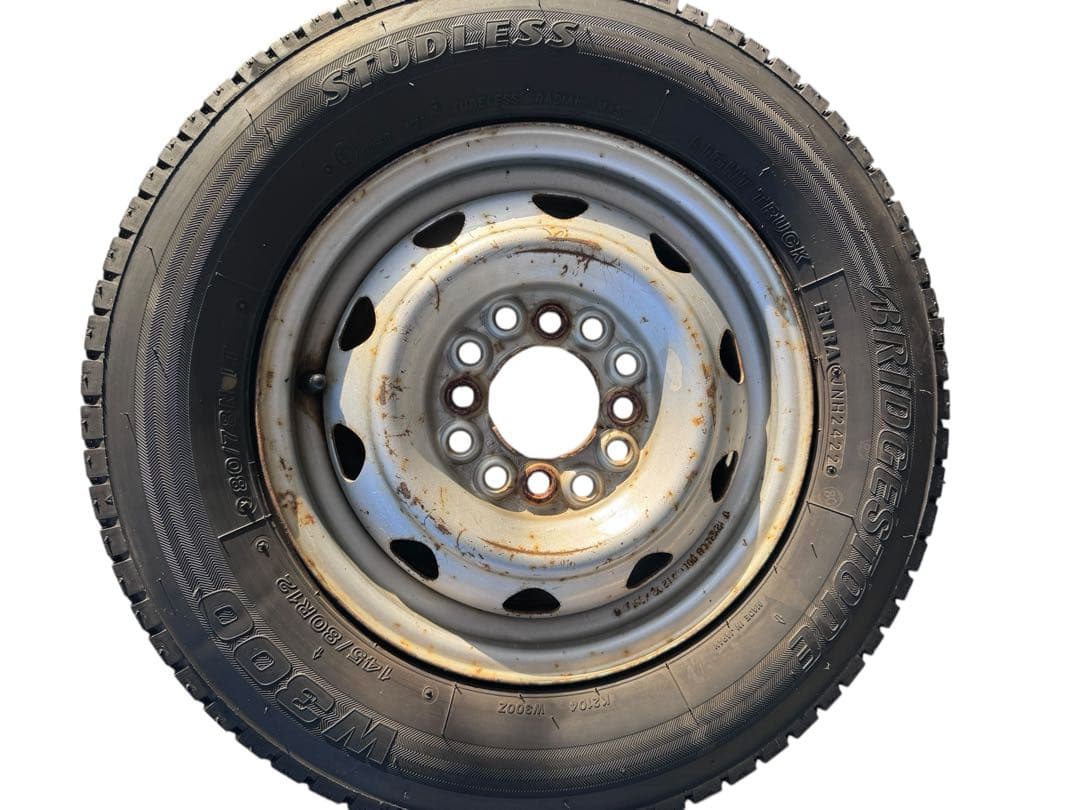 145/80R12 80/78N LT ブリヂストン スタッドレス W300