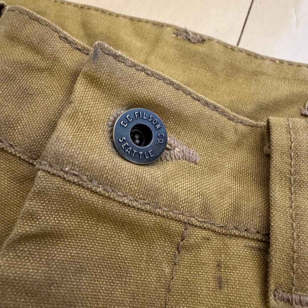フィルソン オイルドパンツ ダック 32インチ アメリカ製