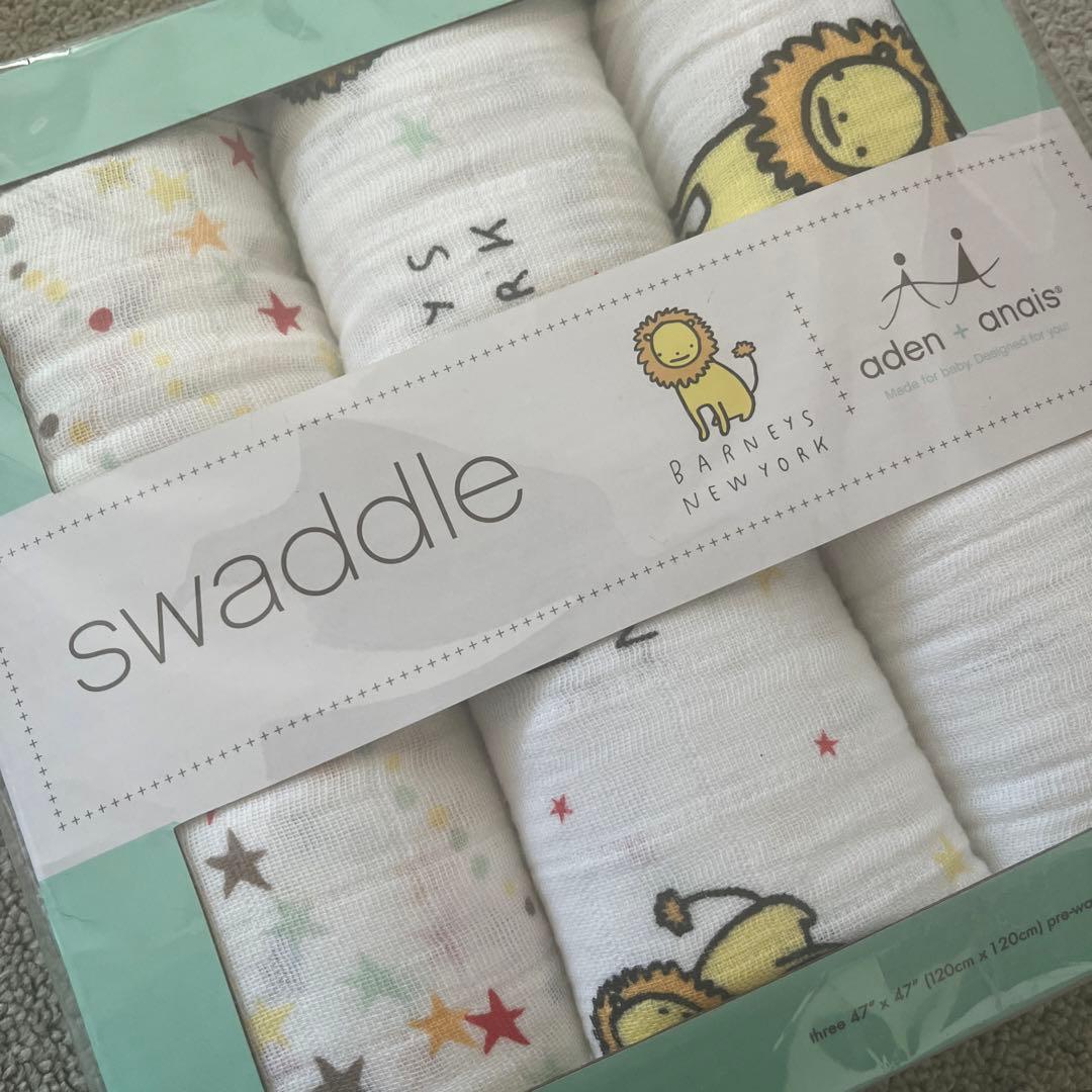 【廃盤】バーニーズニューヨーク×エイデンアンドアネイ スワドル おくるみ 未開封