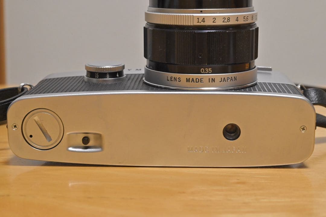 フィルムカメラ Olympus PEN FT + 40mm f1.4