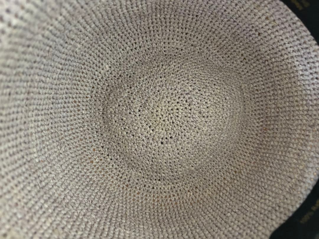 HELEN KAMINSKI グレー 麦わら帽子 保存袋付き