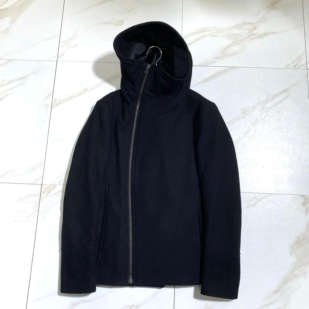 ジャケット・アウター ATTACHMENT heavy melton hooded blouson 2