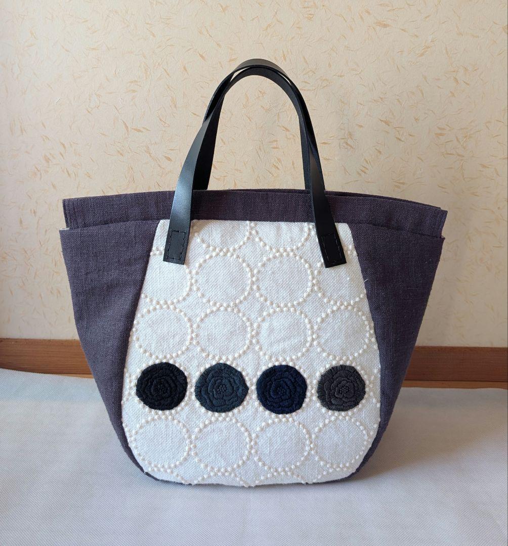ハンドメイド　ミナペルホネン タンバリン　pjc　バッグ