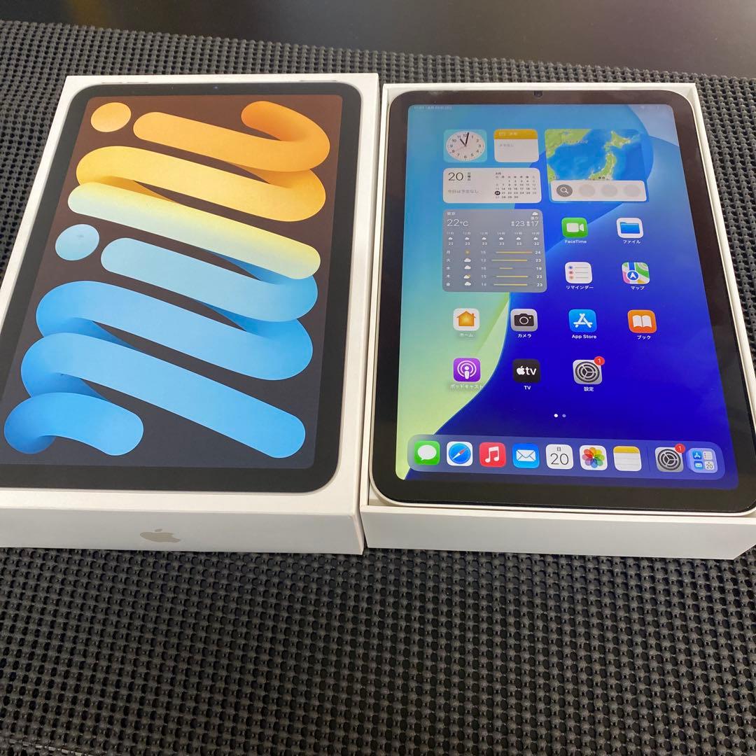 p*u様 N56 iPad mini 第6世代 256GB Wi-Fiモデル ス