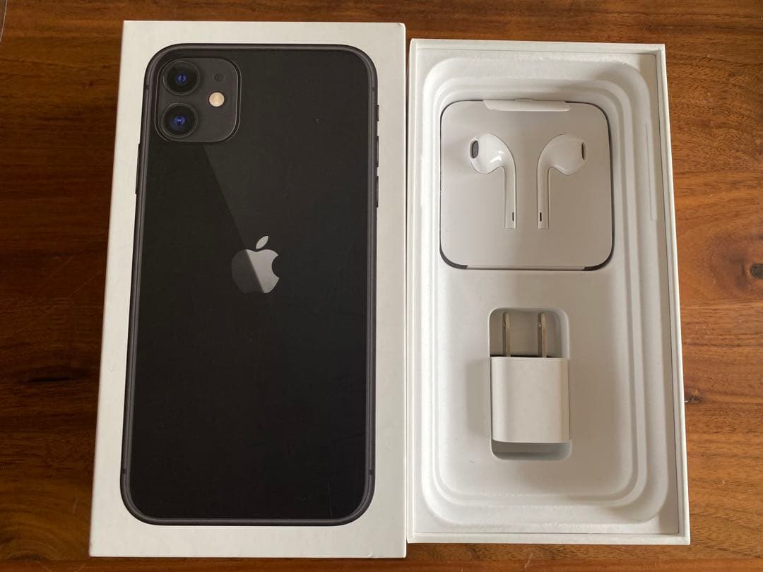 Apple iPhone11 SIMフリー 128GB ブラック MWM02J…