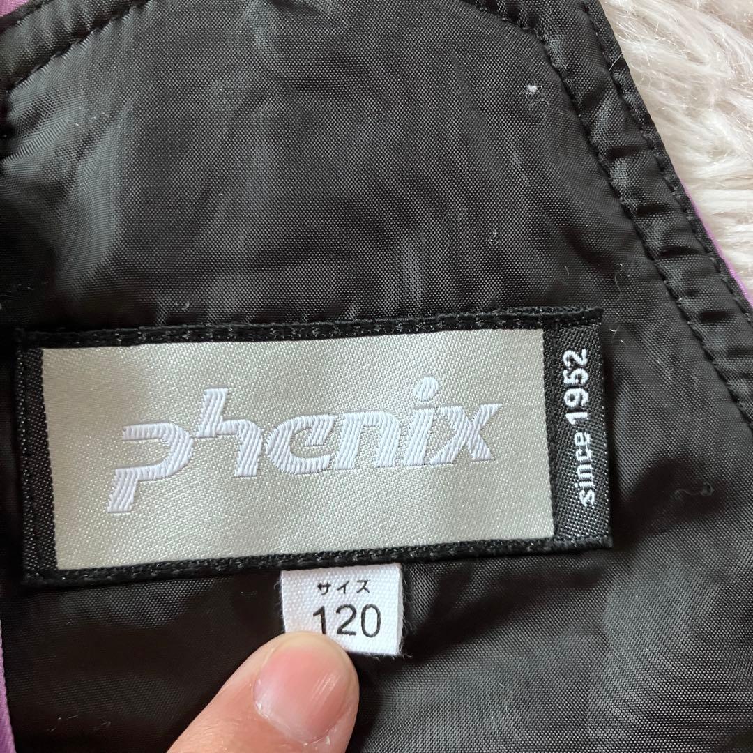 #A11✨phenix×Disney✨スキーウェア 上下 120 女の子 雪遊び