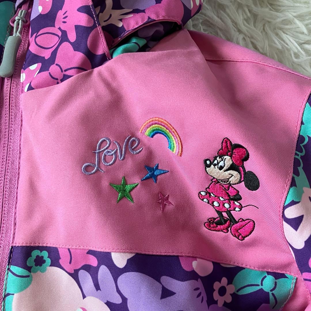 #A11✨phenix×Disney✨スキーウェア 上下 120 女の子 雪遊び