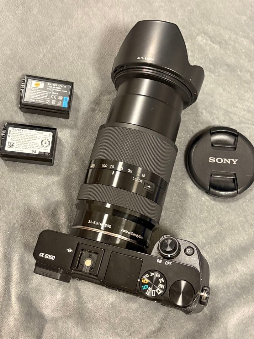 SONY α6000 説明書付 SEL18200LE付き