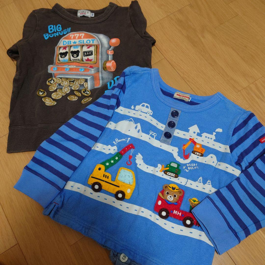 高級ダウン　ミキハウスまとめ売り12点　男児　100 110