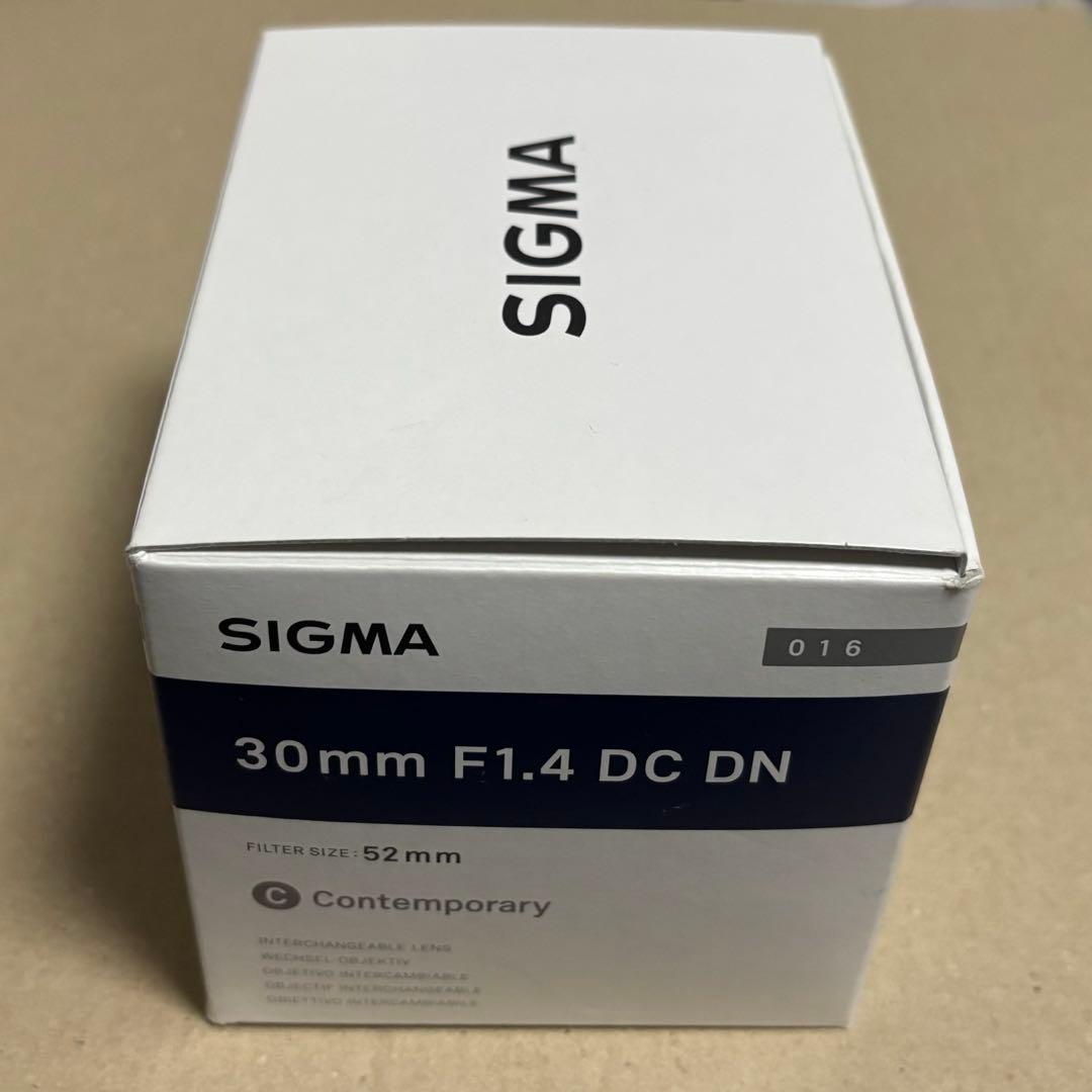 SIGMA Canon EF-Mマウント 30mm F1.4 単焦点レンズ