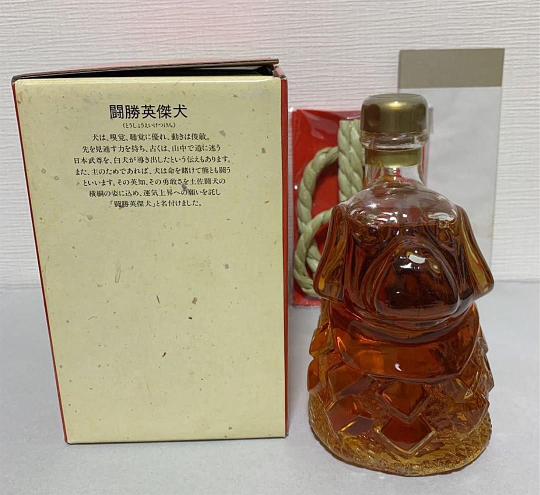 【干支ボトル】ニッカウヰスキー スーパーニッカ『闘勝英傑犬』
