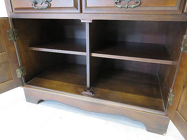 希少モデル　オールドカリモク 「コロニアル」 ライティングビューロー