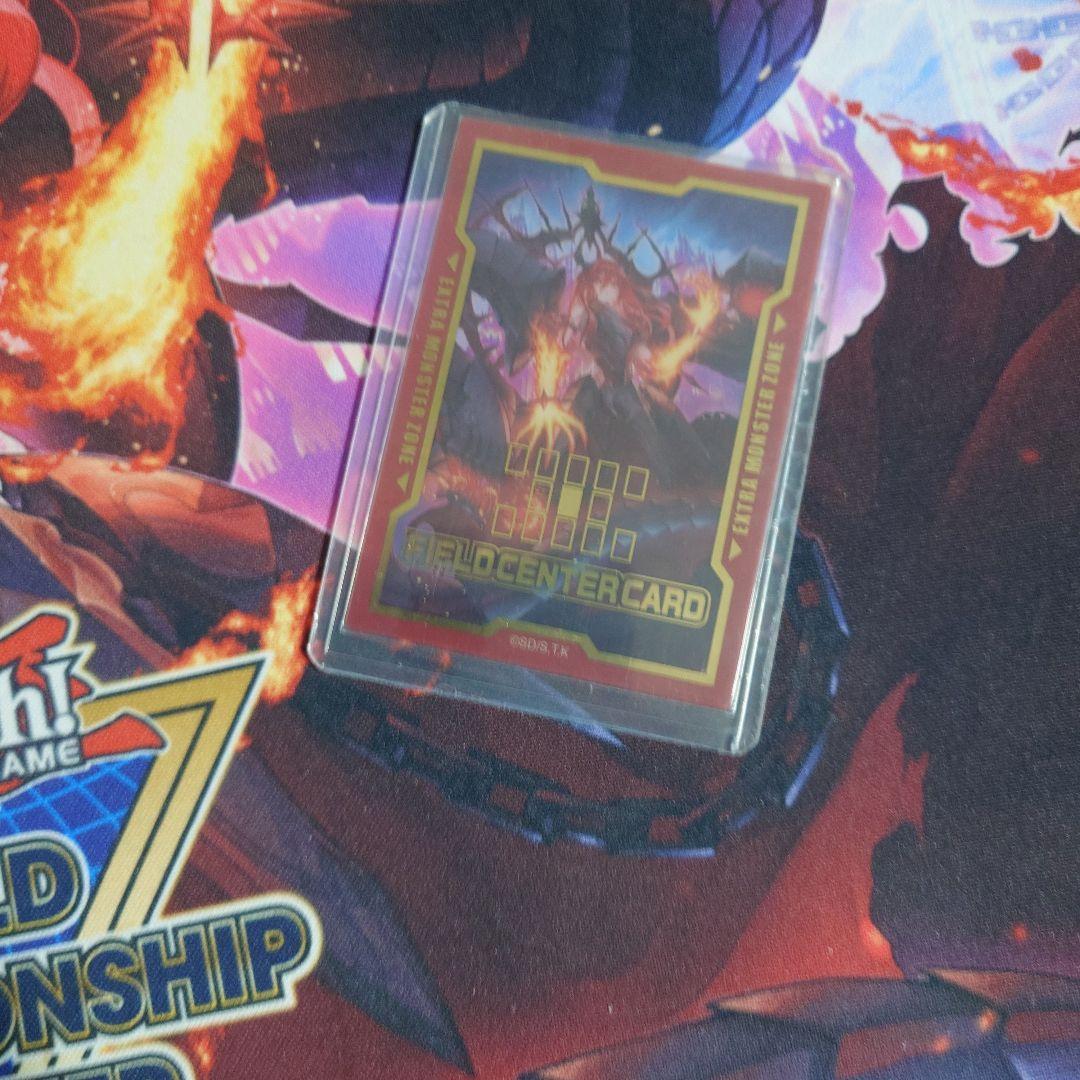 【遊戯王】賜炎の咎姫プレイマット＆スリーブ＆センターカードセット WCQ2024