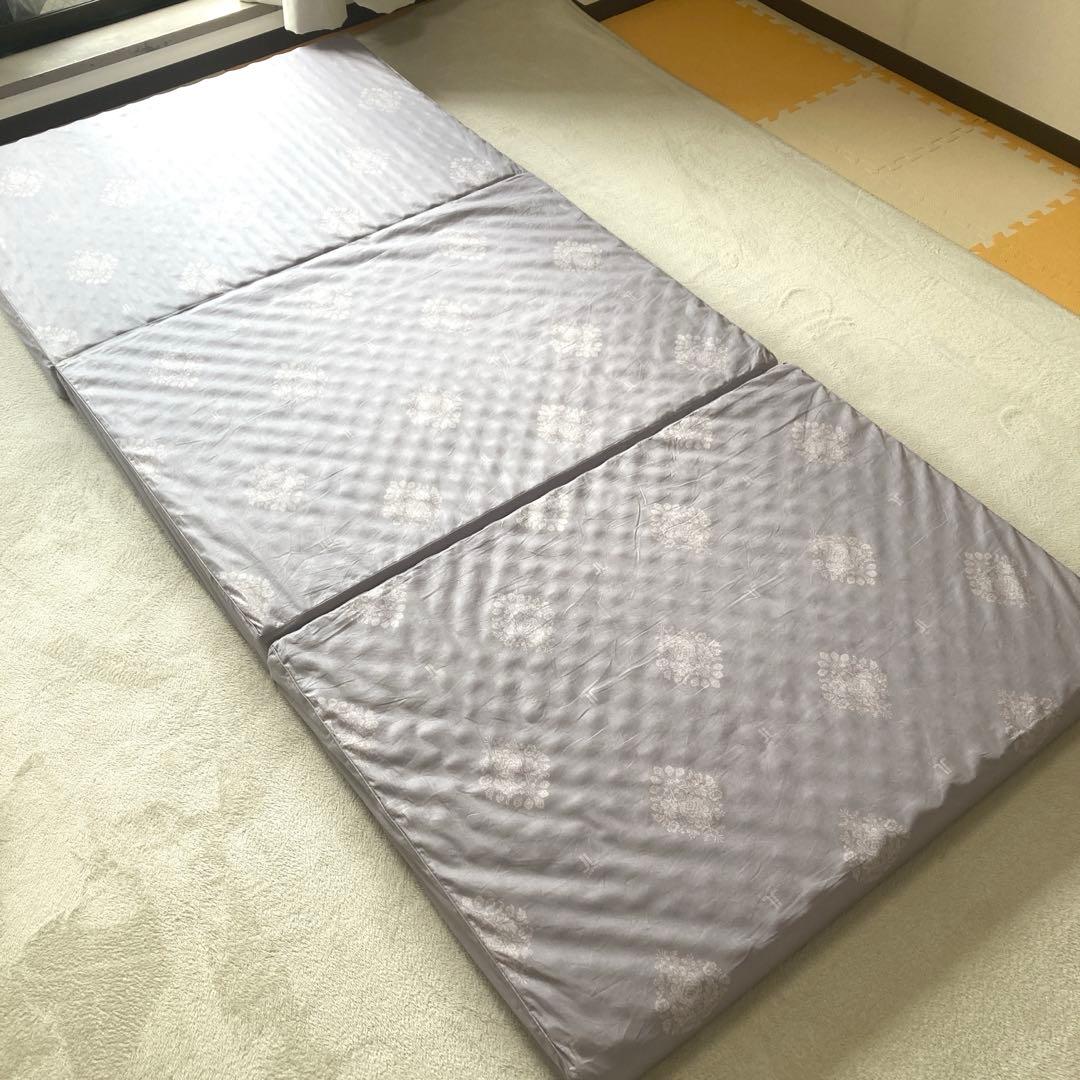 【美品】昭和西川　大恒リビング　体圧分散マット　すや寝　敷布団　マットレス