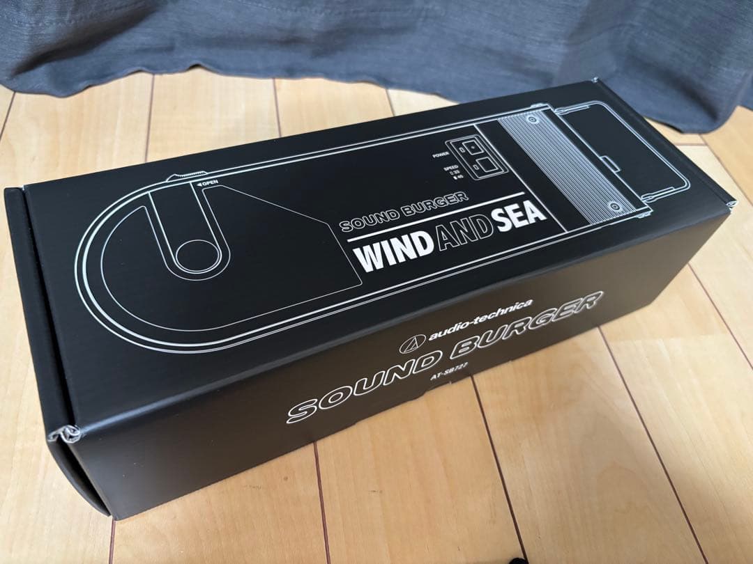 SOUND BURGER WIND AND SEA ブラック