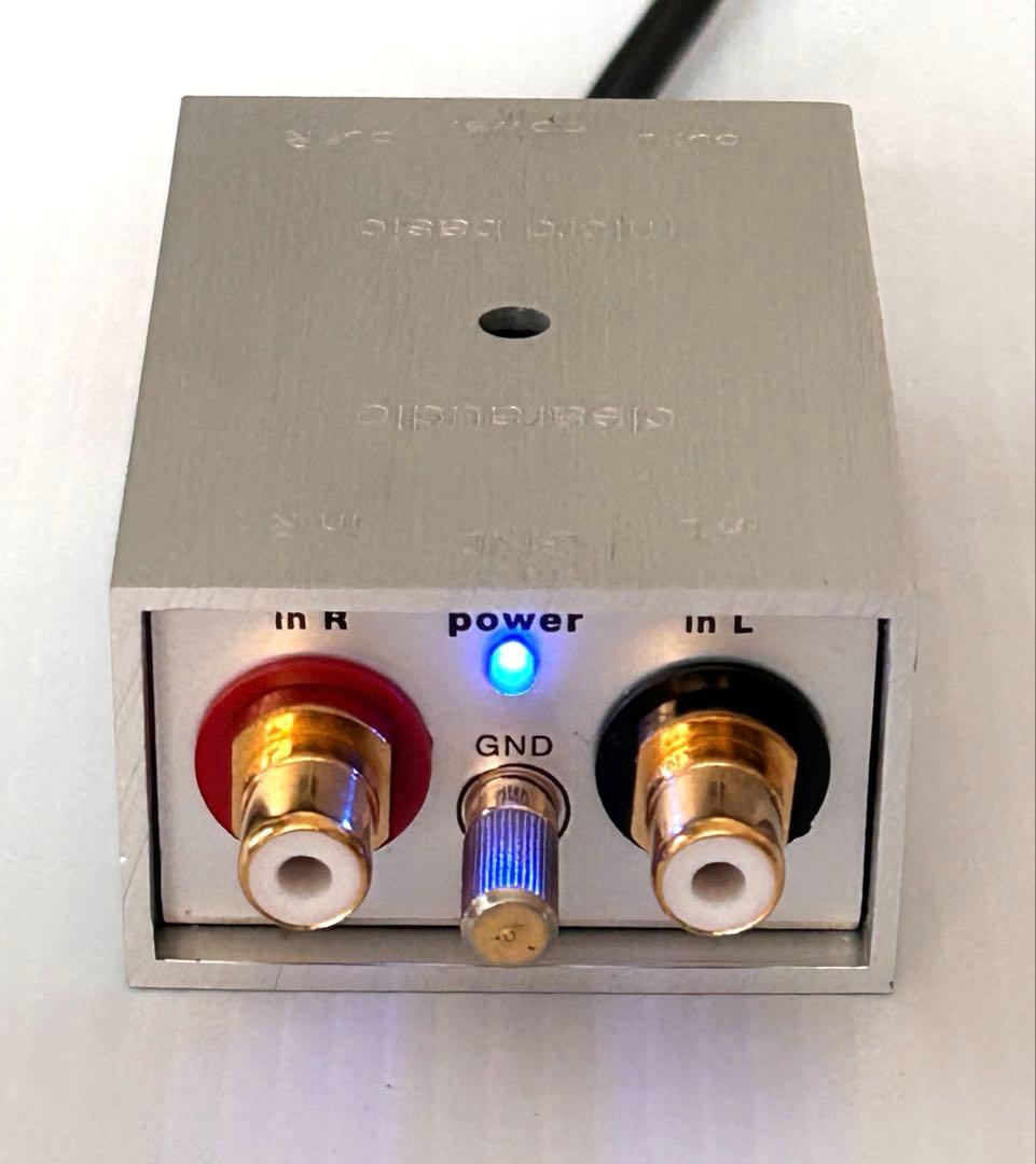 フォノイコライザー/Clear Audio社Micro Basic(ドイツ製)