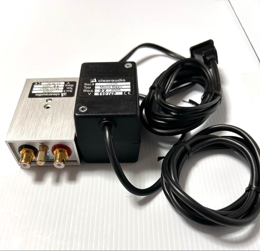 フォノイコライザー/Clear Audio社Micro Basic(ドイツ製)