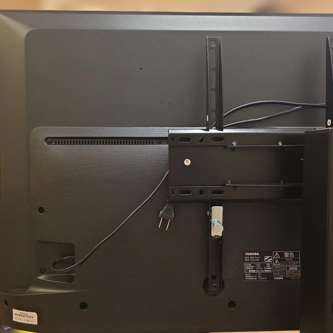 美品　REGZA 43インチ 2020年製液晶テレビ　123