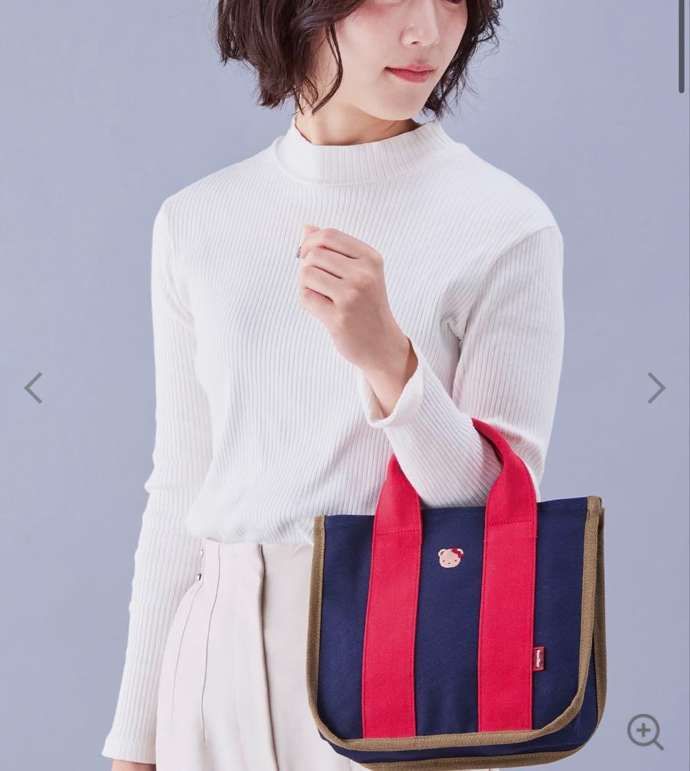 【お値下げ可】familiar トートバッグ〈神戸本店・さんちか店限定〉