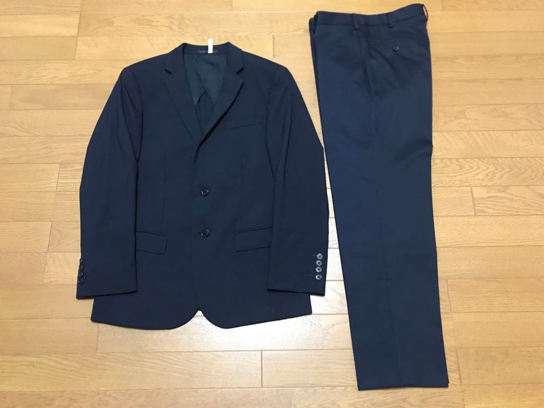 ユニクロ　ストレッチウールスリムジャケット&ストレッチウールレギュラーパンツ