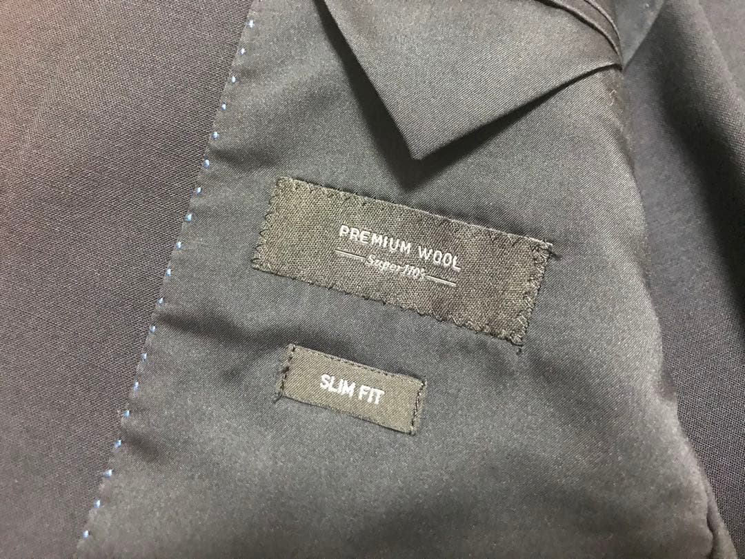 ユニクロ　ストレッチウールスリムジャケット&ストレッチウールレギュラーパンツ