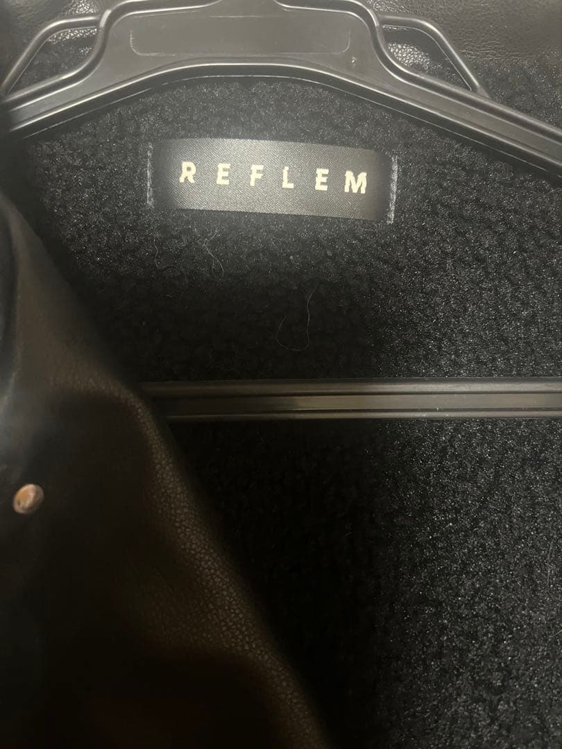 REFLEM ライダース ジャケット レザー ボア
