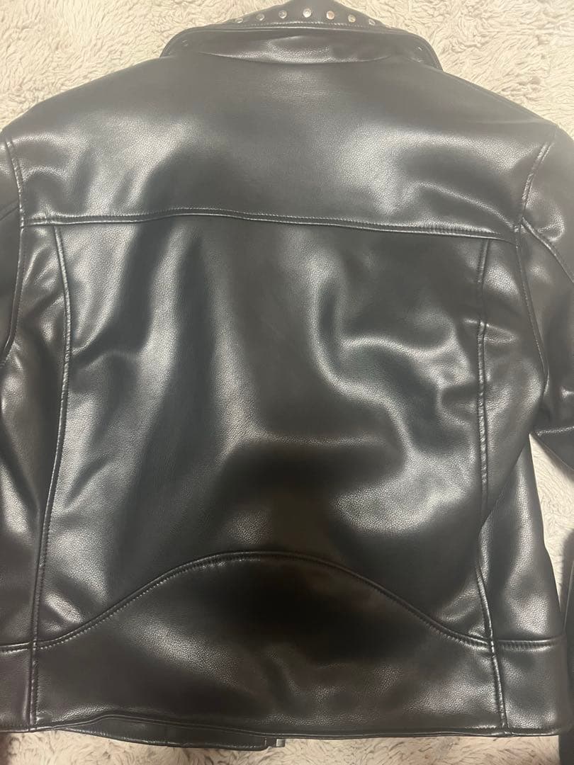 REFLEM ライダース ジャケット レザー ボア