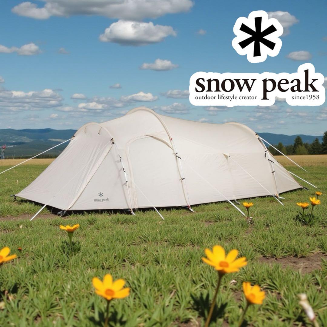 新品未開封 スノーピーク ヴォールト アイボリー テント 4人用 USA限定 春
