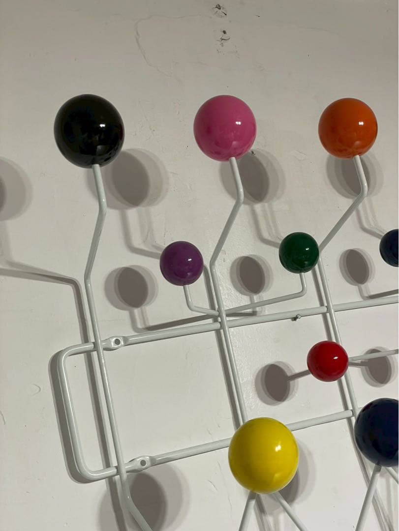 ミッドセンチュリー ウォールハンガー ハングイットオール風 カラフル 壁掛け収納