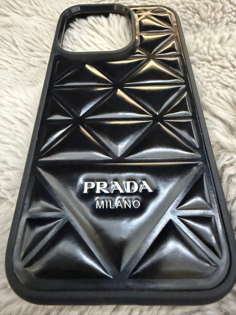 PRADA ブラック iPhone14Pro用ケース