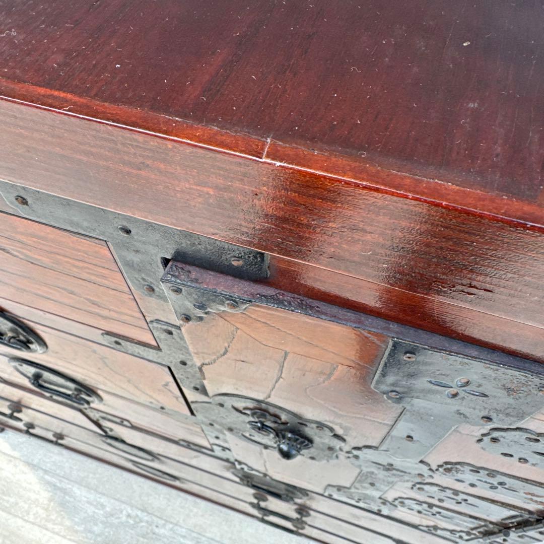 時代箪笥　レトロ　現状　和　箪笥