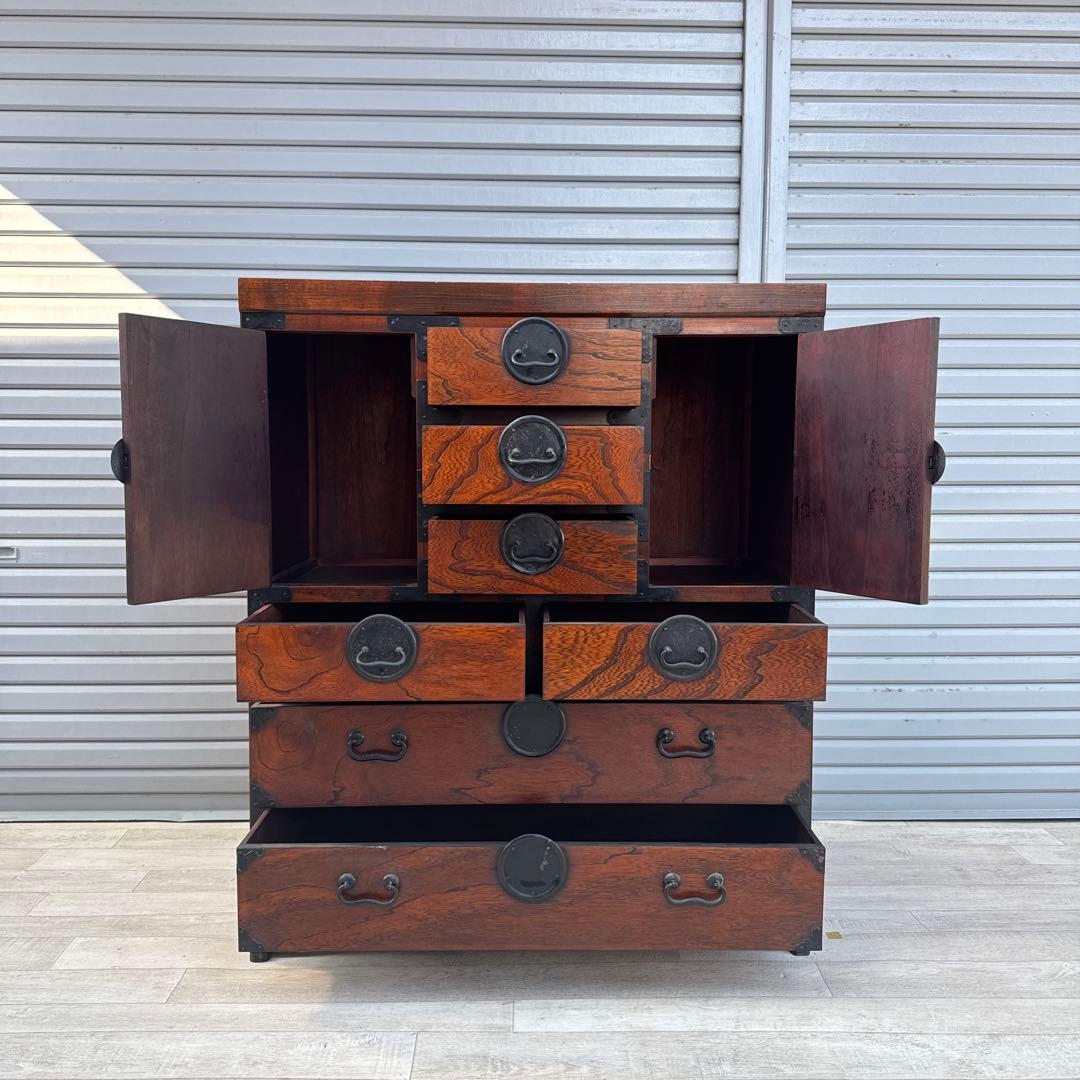 時代箪笥　レトロ　現状　和　箪笥