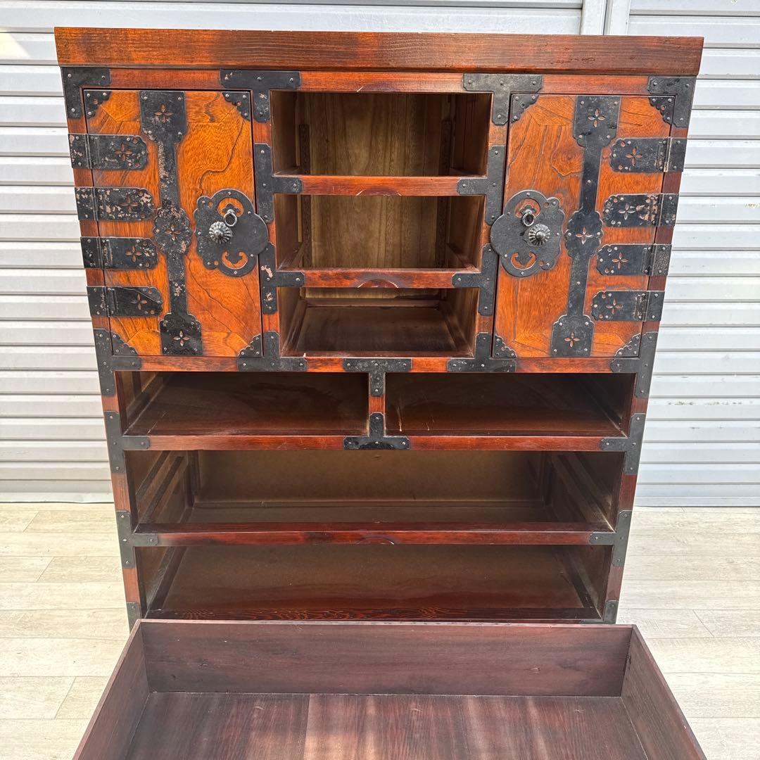 時代箪笥　レトロ　現状　和　箪笥