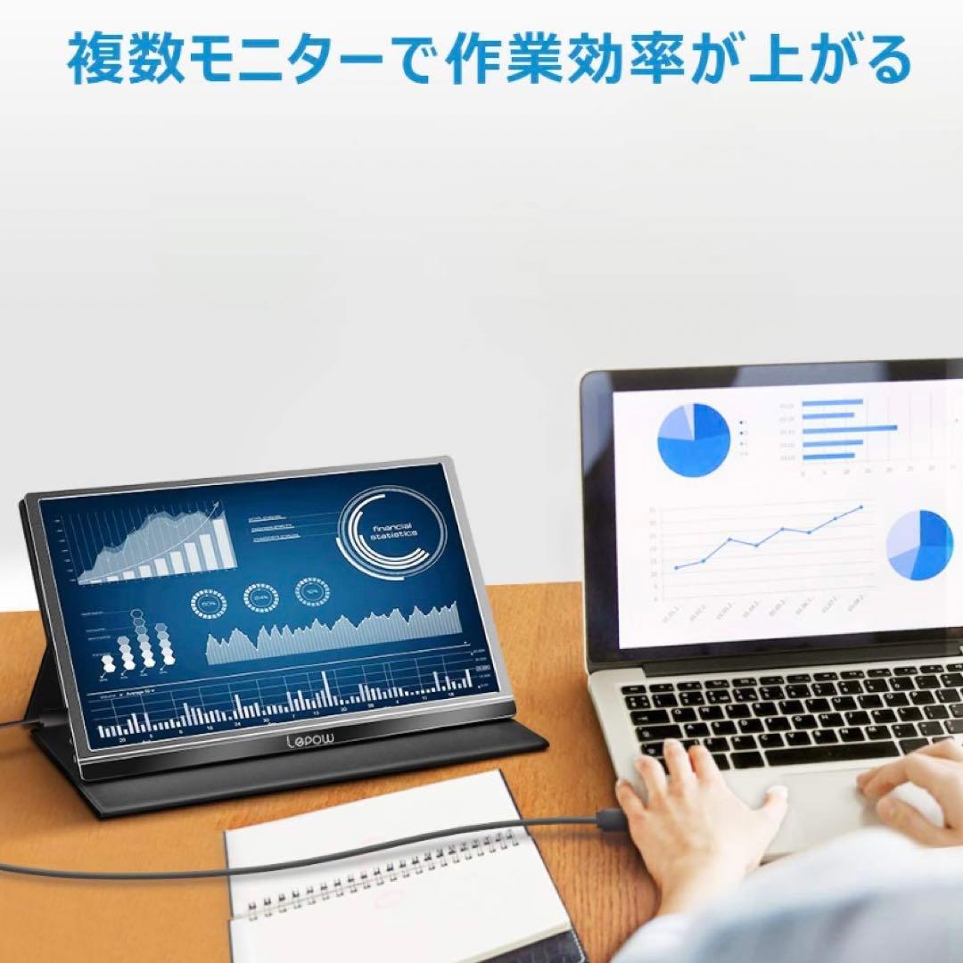 Lepow 15.6インチ フルHD モバイルモニター