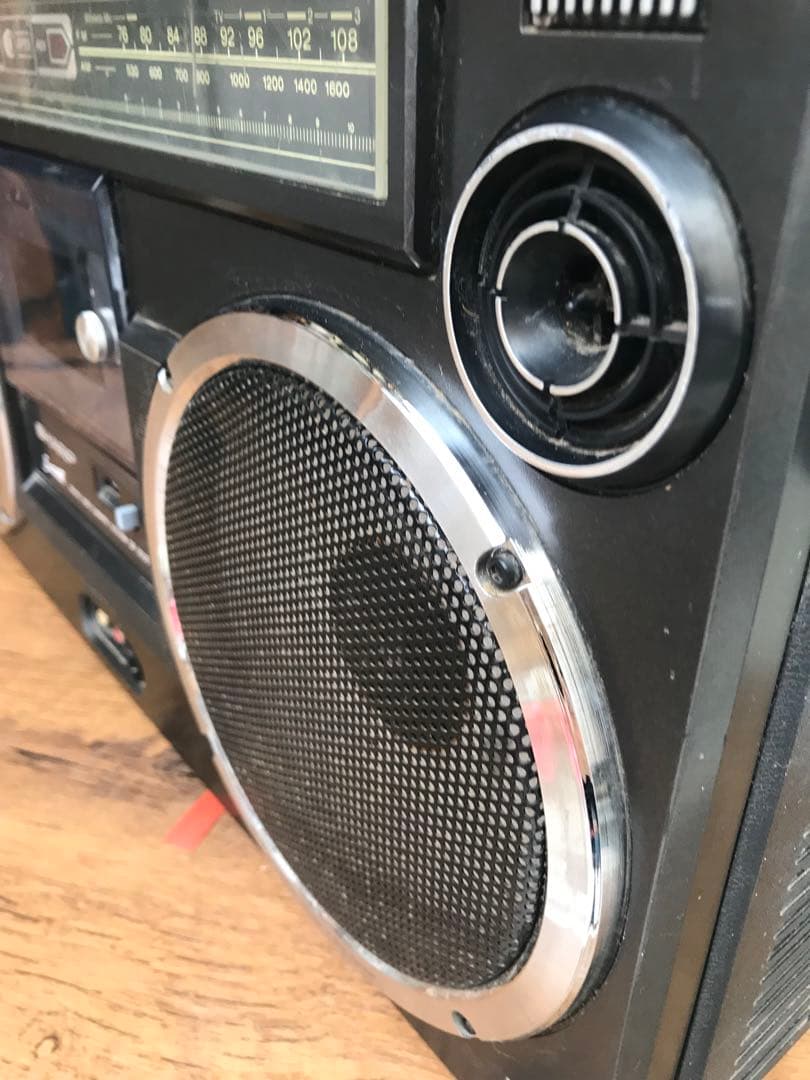 SHARP ラジカセ 昭和レトロ　GF-303SB 動作訳あり(F113)